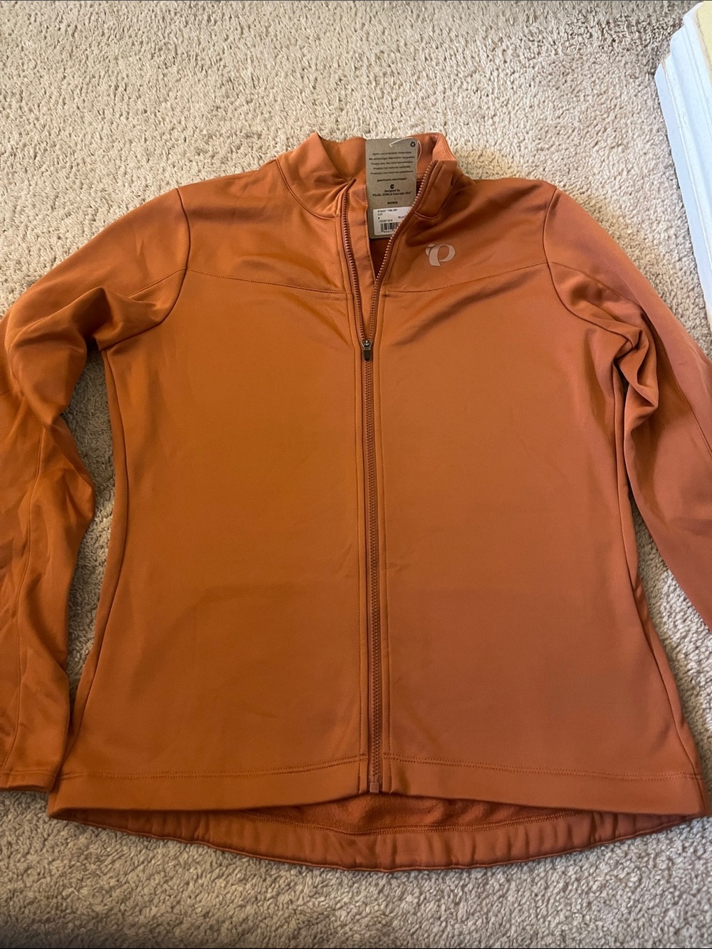 Pearl Izumi Women's Full-Zip Utility Jacket - Rust size M.